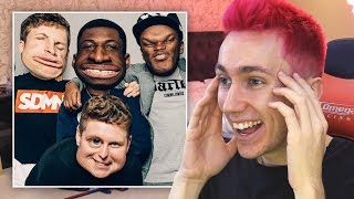 REACTING TO WEIRD SIDEMEN EDITS