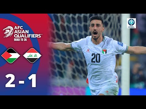 Palästina dreht das Spiel spät! | Palästina - Irak