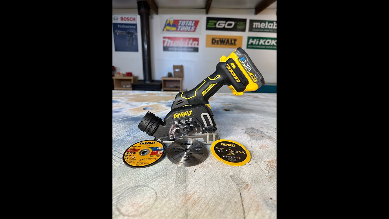 DEWALT 18V XR BRUSHLESS 75MM CUT OFF SAW