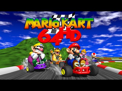 ⭐ Mario Kart 64 - Mario Kart 64 HD - All Tracks