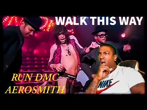 A masterpiece!! Run DMC ft. Aerosmith- "Walk This Way" (REACTION)