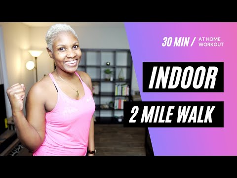 Indoor Walking Workout to Lose Weight for Only 30 Minutes | 2 Mile Walk | Moore2Health