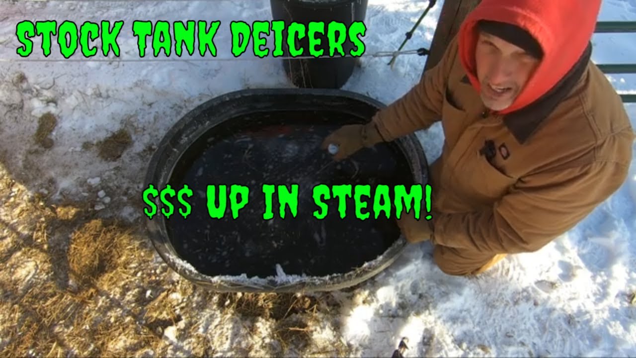 Stock Tank Deicer (Tank Heater) Review from Kettle Haven Ranch