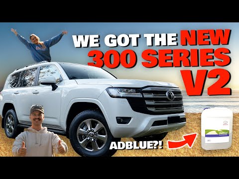 FIRST in AUS! We got THE NEW 2025 V2 Landcruiser 300 Series Walkthrough- Ad Blue?