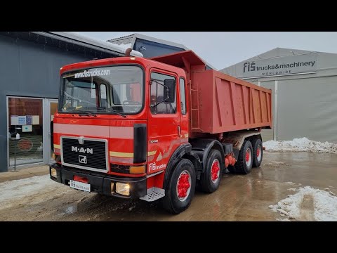 MAN 30.321 8x4 big tipper - FIŠ TRUCKS SLOVENIA