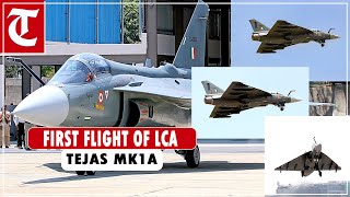 HAL successfully conducts first flight of light combat aircraft Tejas Mk1A