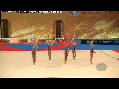 Belarus (BLR) - 2018 Rhythmic Worlds, Sofia (BUL) - Qualifications 5 Hoops