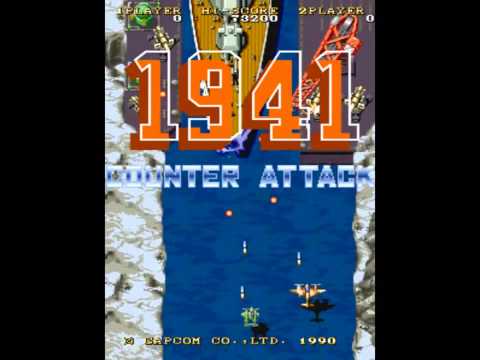 1941: Counter Attack (1990) Capcom - Attract Mode