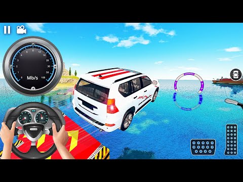 Prado Car Driving Car Games 2023 V2 - 4x4 Extreme Stunts Car Racing Driver - Android GamePlay #2
