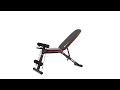 Скамья тренировочная Hop-Sport HS-1030 с фиксатором для ног
