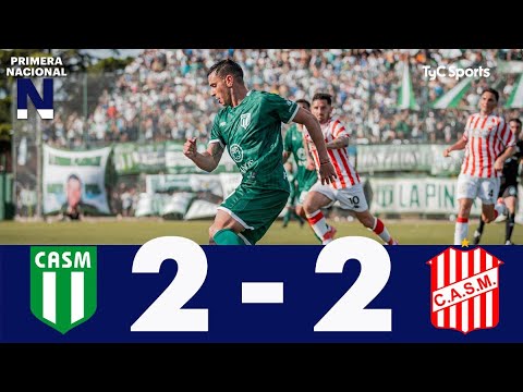 San Miguel 2-2 San Martín (T) | Primera Nacional | Fecha 34 (Zona A)