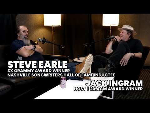 Steve Earle & host Jack Ingram