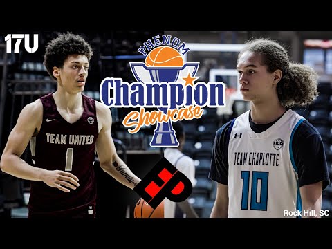 Team Charlotte 17 Vs Team United Elite: Phenom Hoops Champion Showcase Matchup In Rock Hill, SC | 4K