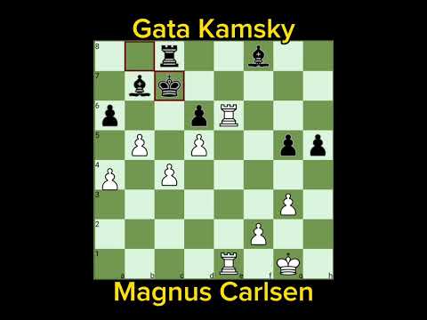 Carlsen's Greatest Chess Game V1 | Carlsen vs Kamsky (2005)