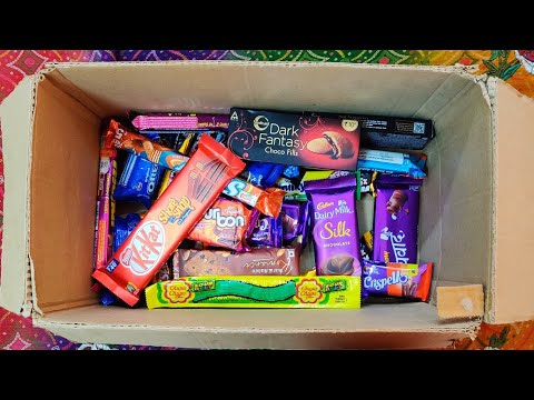 Box full of Chocolates 🤤 Who can eat all these 😘