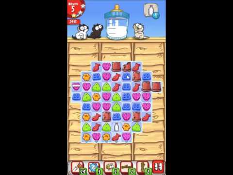 Simon's Cat Crunch Time Level 344 - NO BOOSTERS 😺 | SKILLGAMING ✔️