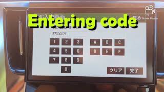 TOYOTA NSZT W66T ERC CODE AND UNLOCK BY Navigationdisk