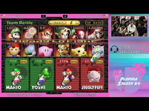 Come to Papa 3 - Loto & Wizzrobe vs fidelcastro22 & KD3 (Winners Finals)