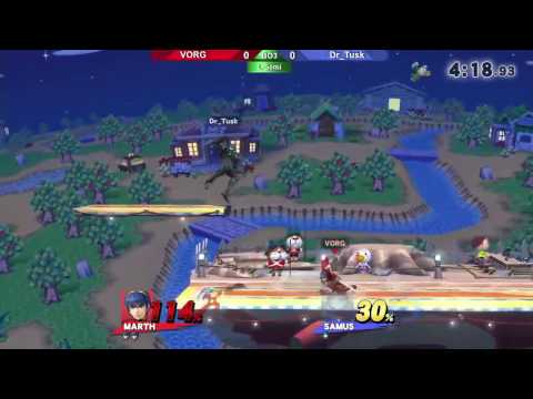 RS14 Finals VORG (Marth) VS Dr Tusk (Samus, Bowser)