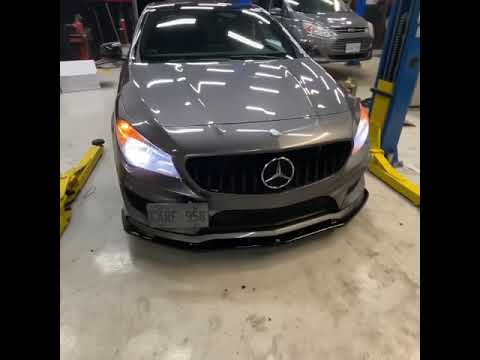 Few upgrades on the Mercedes cla250 👌