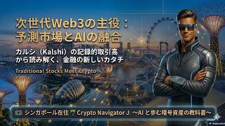 【知らないと大損失】プロの機関投資家がこっそり資金を流し込む「予測市場×AI」の恐ろしい真実