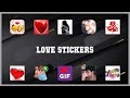 Top 10 Love Stickers Android Apps