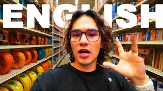 Learn English While Shopping (Super Easy!)