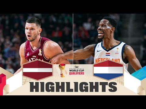 Latvia 🇱🇻 v Netherlands 🇳🇱 | Highlights | FIBA Basketball World Cup 2027 European Qualifiers