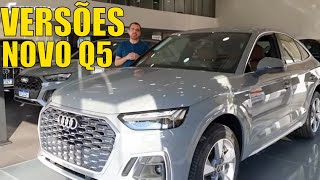Conheça as versões do novo Audi Q5