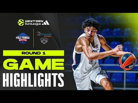 U18 Pole France INSEP - U18 Dolomiti Energia | Adidas NextGen Euroleague  Belgrade Qualifier 2024-25