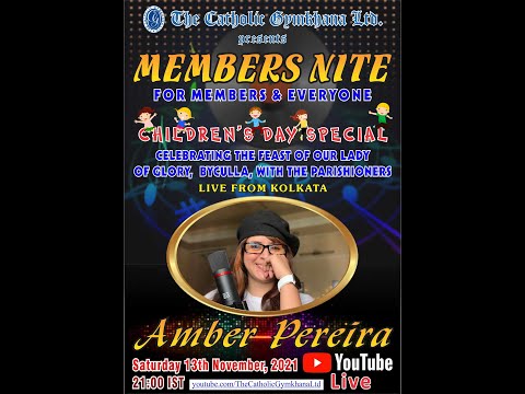 72. MEMBERS NITE LIVE - "AMBER PEREIRA"