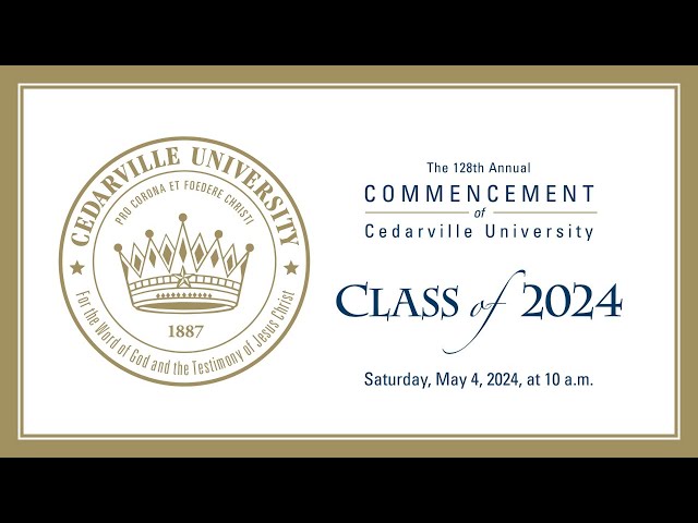 Thumbnail for video titled: 128th Commencement | 10 a.m.