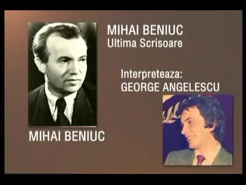 ULTIMA SCRISOARE - Mihai Beniuc