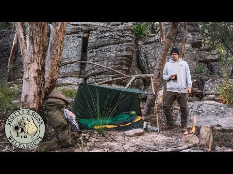 Overnight Aussie Winter Bushcraft Camp