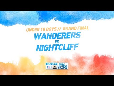 Wanderers vs Nightcliff: Grand Final - Under 18 Boys: 2018/19 TIO NTFL