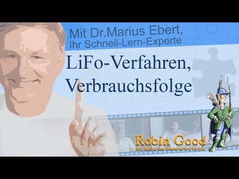 LiFo-Verfahren, Verbrauchsfolge