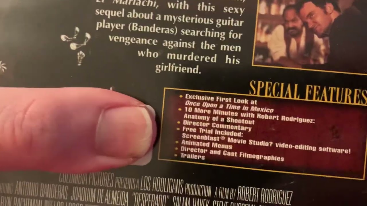 Desperado DVD Overview