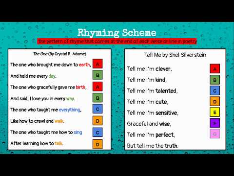 Rhyming Scheme