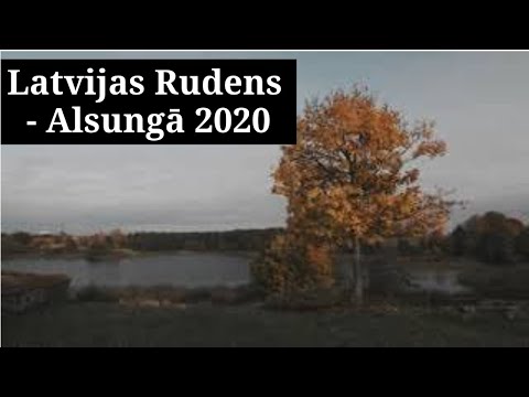 Fall colors in Alsunga, Latvia 2020