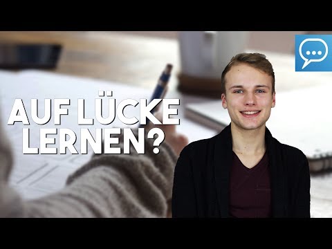 Justus vloggt - So lernst du auf Lücke