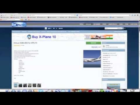 comment installer avion x plane 10