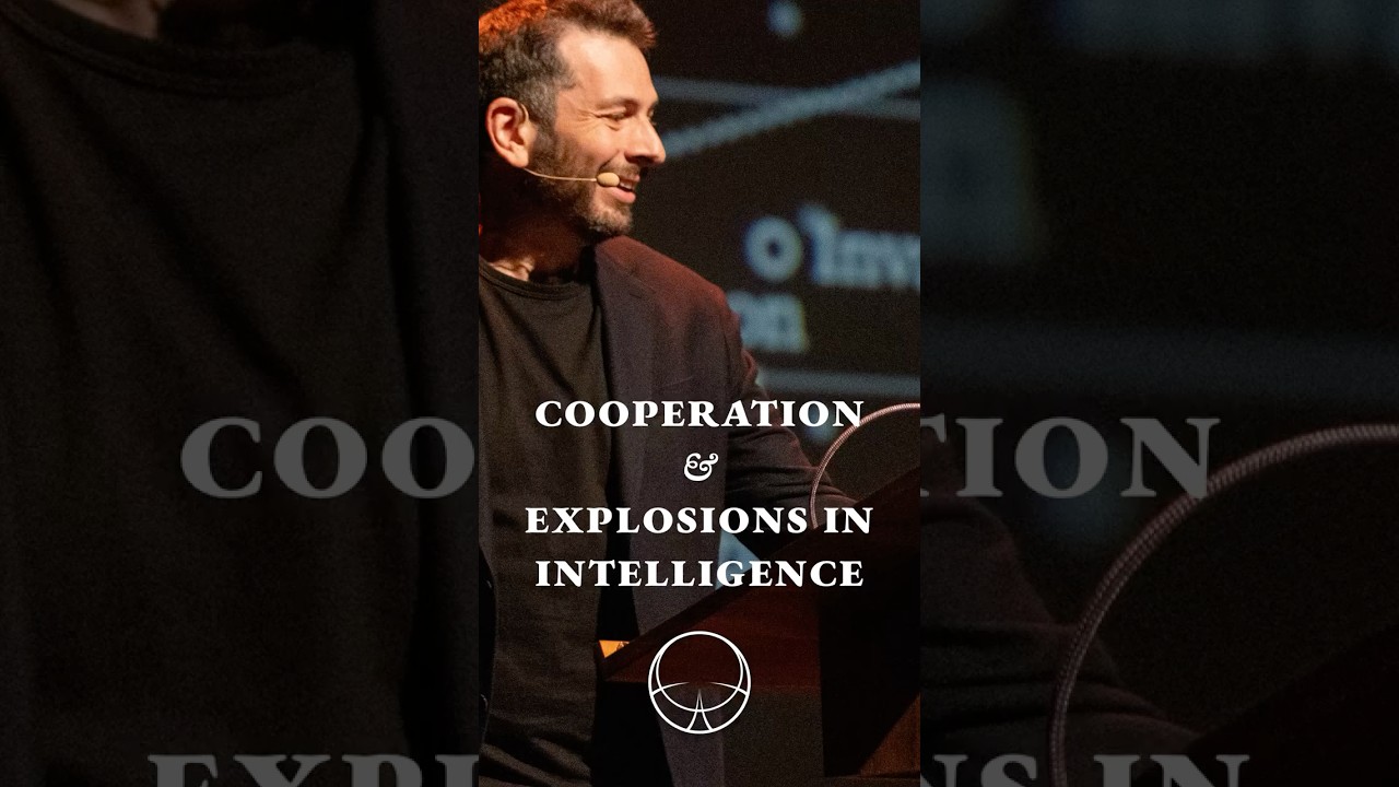 Explosions in intelligence  — Blaise Agüera y Arcas | Long Now Talks
