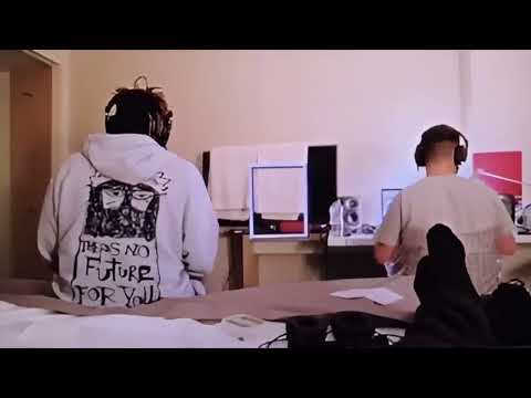 Juice WRLD Recording 6 Kiss Feature (Studio Session)Raw Footage