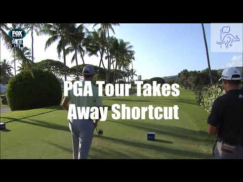 PGA Tour Takes Away Player Shortcut - Golf Rules Explained