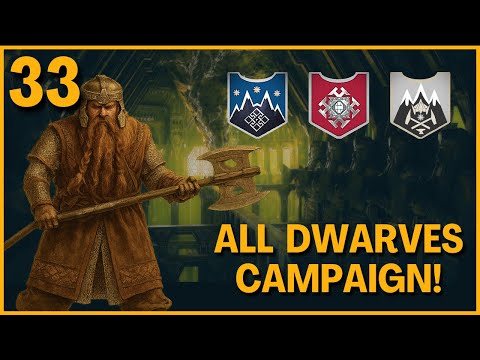 The Dwarves Assault Mattaram and Bregnas! Khazad-Dum and Erebor | Third Age Total War DAC EUR Ep 33