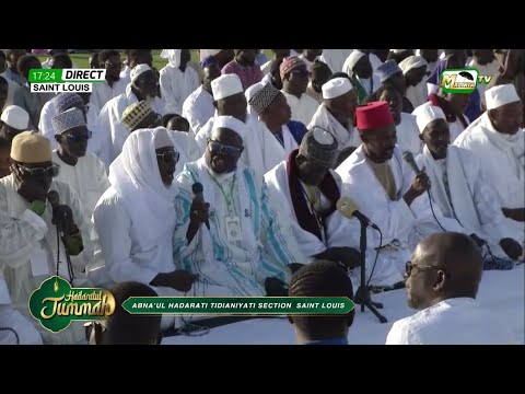 🔴[ DIRECT SAINT-LOUIS ] HADARATUL JUMMAH: ABNA'U KHADARATI  TIDIANIYATI ST LOUIS I VEN 16 JAN 2026