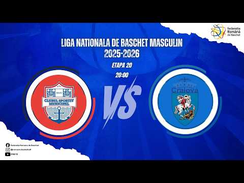 Liga Nationala de Baschet Masculin 25/26 - CSM Galați vs SCMU Craiova