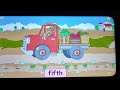 The StarFall Presents The Five Little Farmers Song Counting Forwards