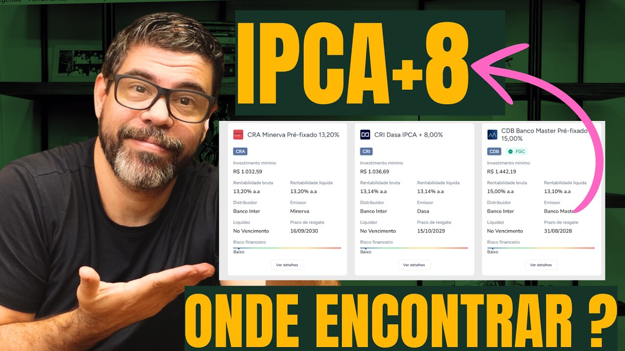SUA CORRETORA ESTÁ ESCONDENDO DE VOCÊ PRODUTOS MELHORES? VOU INVESTIR EM   IPCA+7%? IPCA+8?