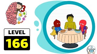 Brain Test 3 Level 166 Walkthrough